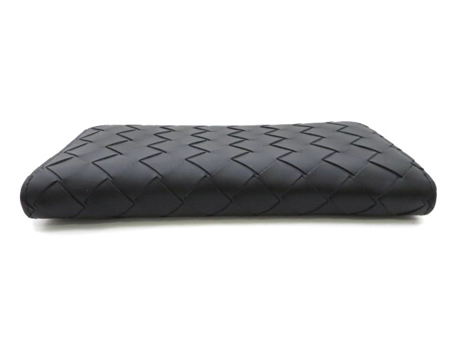 ⭐️リペア不要です・美品／BOTTEGA VENETA 長財布、カーフ・黒