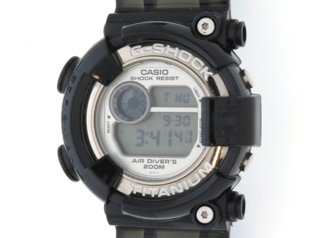 CASIO カシオ 時計 G-SHOCK DW-8201WC シルバー文字盤 メンズ ラバー