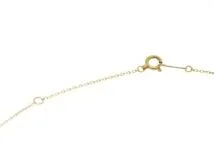 JEWELRY ノンブランド ジュエリー 一粒 ネックレス K18 イエローゴールド ダイヤモンド 1.2g【473】