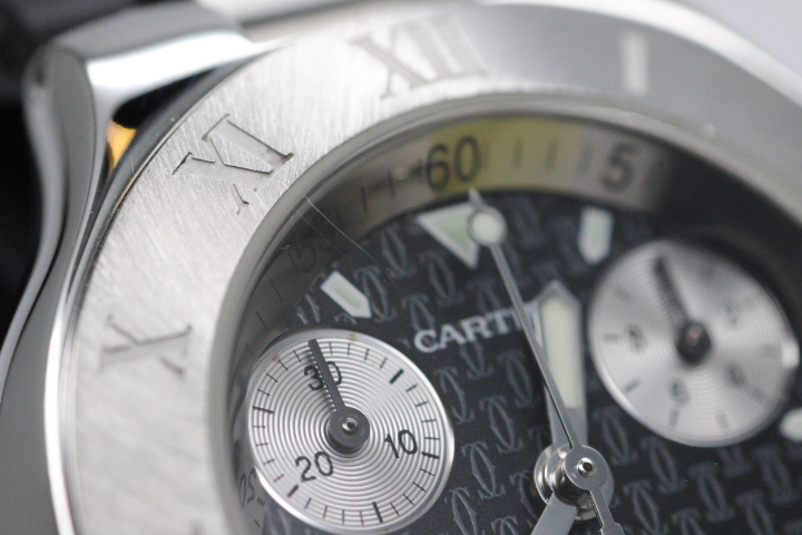Cartier W10198U2 マスト21 クロノスカフ SM 腕時計 SS W10198U2 ブランド カルティエ マスト21 ヴァンティアン
