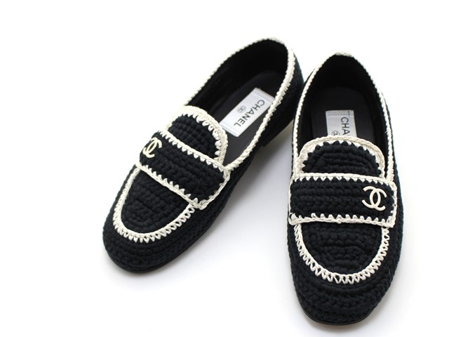 【希少品☆】CHANEL シャネル クリア ローファー 361/2Cかわいい☆ 210.jpg