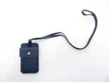 HERMES エルメス シティ ネックホルダー ヴォー・エプソン ブルー