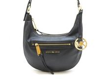 MICHAEL KORS マイケルコース ショルダーバッグ ブラック レザー 30H4GEZM1L【430】2148103613074
