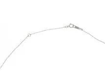 JEWELRY ノンブランド ネックレス K18 ホワイトゴールド ブラックダイヤモンド 0.35カラット 1.4g【473】