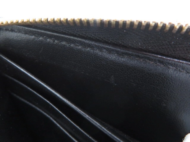 CELINE セリーヌ コインケース レオパード ブラウン ブラック レザー【473】