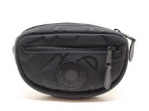 BURBERRY　バーバリー　TBモノグラム　ボディバッグ　ブラック　キャンバス　レザー　80323951　2148103819735　【中古】【大黒屋】【200】