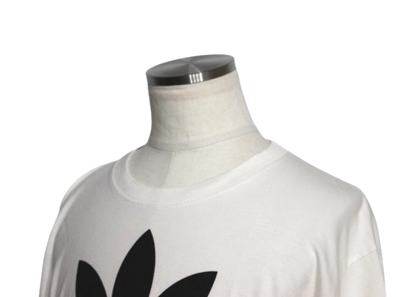 GUCCI グッチ 衣類 アディダスコラボロゴTシャツ メンズM ホワイト/ブラック コットン 616036 (2148103854804) 【200】