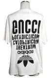 GUCCI グッチ 衣類 アディダスコラボロゴTシャツ メンズM ホワイト/ブラック コットン 616036 (2148103854804) 【200】