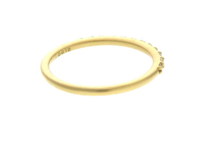 AHKAH エメピンキーリング 18Kイエローゴールド ダイヤモンド 4号 AHKAH エメピンキーリング 18Kイエローゴールド ダイヤモンド 4