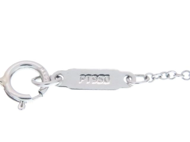 TIFFANY＆CO ティファニー ペーパーフラワークラスターネックレス ネックレス プラチナ PT 8.0g【434】