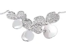 TIFFANY＆CO ティファニー ペーパーフラワークラスターネックレス ネックレス プラチナ PT 8.0g【434】
