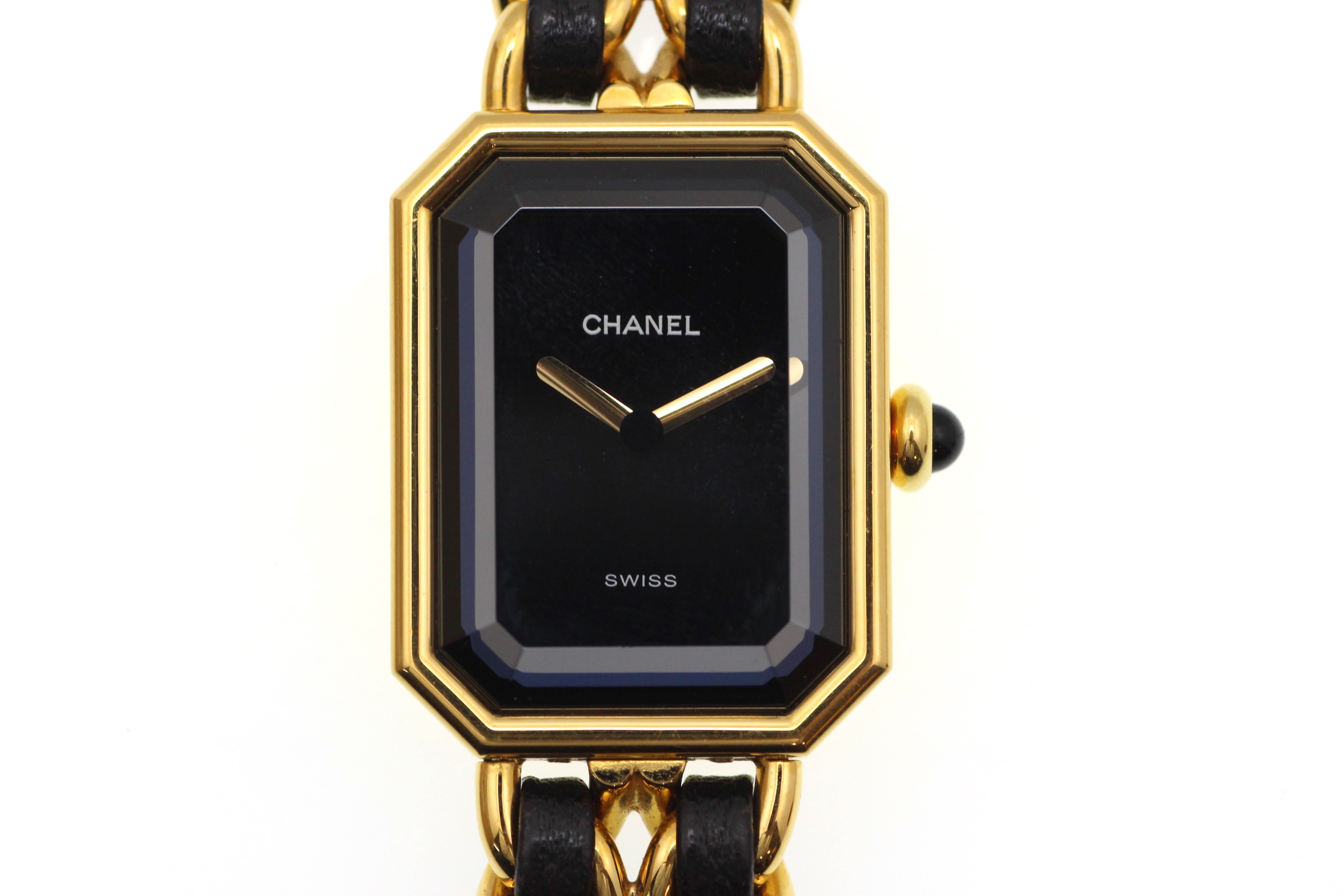 【本日特価】 シャネル CHANEL 腕時計 ゴールドメッキ/革 H0001 プルミエールS その他
