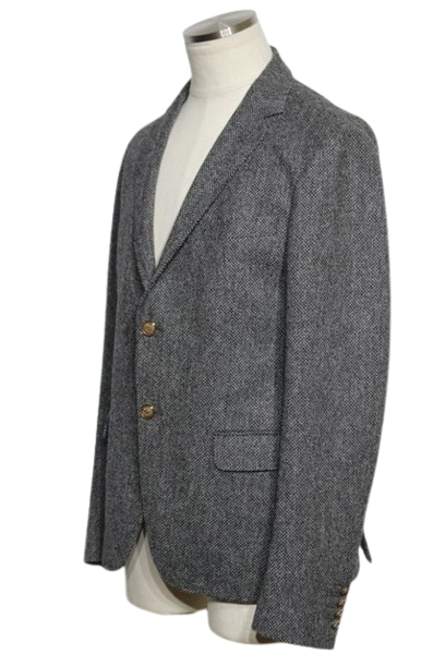 GUCCI グッチ 衣類 テーラードジャケット メンズ48R グレー