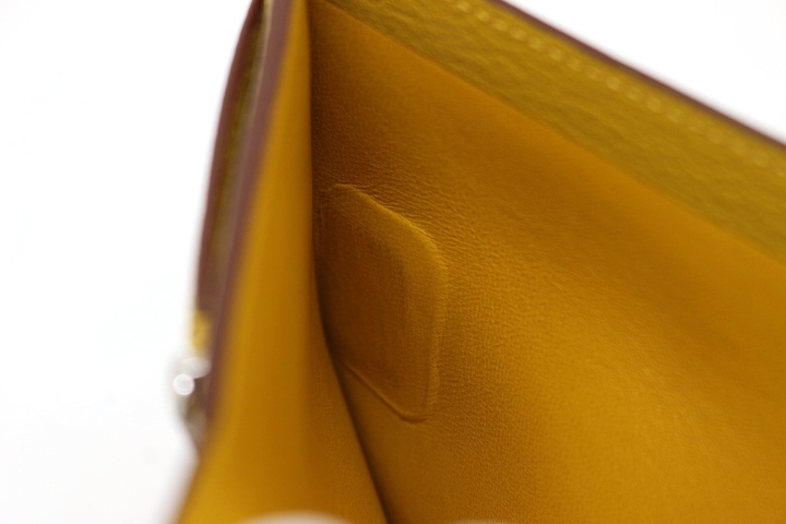 ★正規店購入 HERMES ベアン コンパクト ジョーヌアンブル ☆正規店購入 HERMES ベアン コンパクト ジョーヌナプル (HERMES