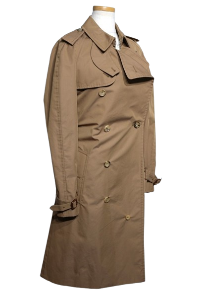 GUCCI グッチ トレンチコート レディース36 ベージュ コットン 572881