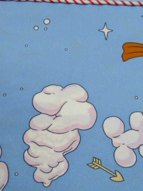 エルメス カレ90 スカーフ 私の雲 Sur Mon Nuage ブルーシエル エルメス カレ90 スカーフ 私の雲 Sur Mon Nuage ブルーシエル/ - メルカリ