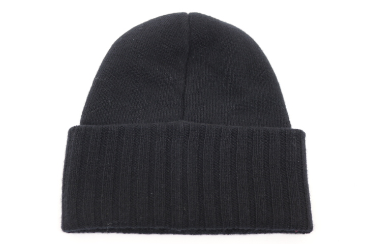 MONCLER　モンクレール　ニット帽子　BERRETTO TRICOT CAP　ブラック　羊毛　ウール　2019年　【200】