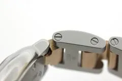 Cartier カルティエ 腕時計 2012年並行品 バロンブルー 28ｍｍ W6920034 K18ピンクゴールド/スティール ピンクシェル文字盤 クォーツ【472】SJ