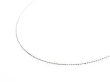 JEWELRY ノンブランドジュエリー チェーン ネックレス K18WG 1.2g【434】