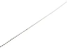 JEWELRY ノンブランドジュエリー チェーン ネックレス K18WG 1.2g【434】