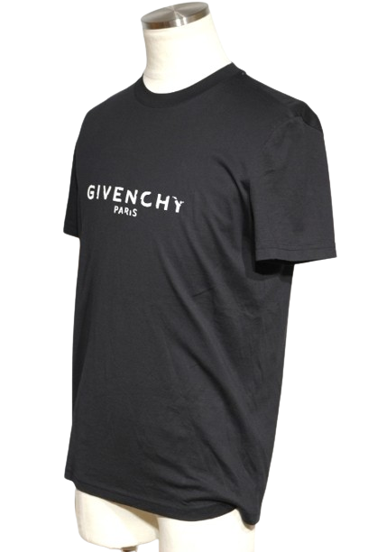 関送料込【GIVENCHY】4G スターズ ボックスクルーネック Tシャツ GIVENCHY ジバンシー クルーネックTシャツ メンズS ロゴ