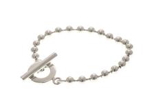 GUCCI グッチ ボールチェーン ブレスレット 925 シルバー 15.8g【473】