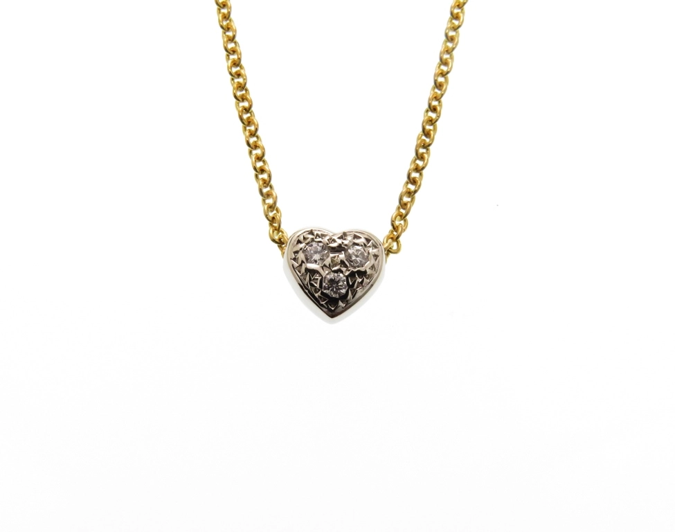 STRA JEWELRY　スタージュエリー　貴金属・宝石　K18イエローゴールド/プラチナ900　ダイヤモンド0.03ct　3.0g　2120000279959　【205】