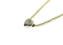 STRA JEWELRY　スタージュエリー　貴金属・宝石　K18イエローゴールド/プラチナ900　ダイヤモンド0.03ct　3.0g　2120000279959　【205】