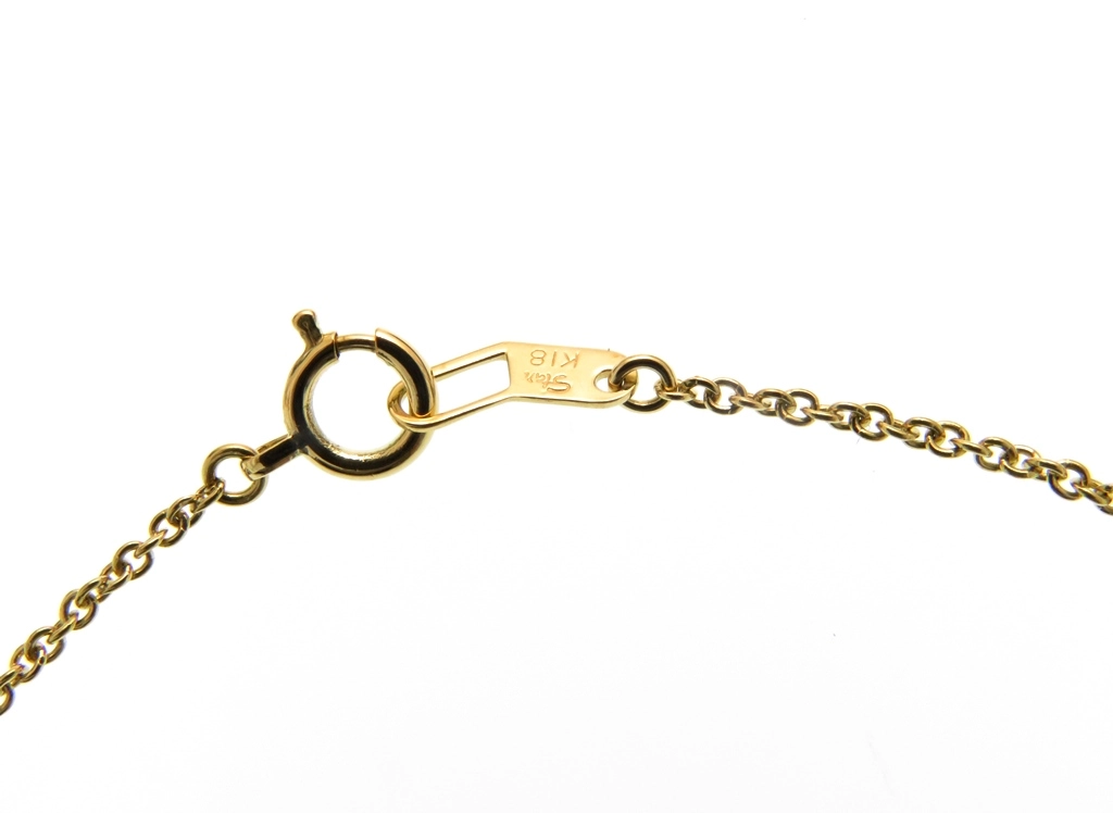 STRA JEWELRY　スタージュエリー　貴金属・宝石　K18イエローゴールド/プラチナ900　ダイヤモンド0.03ct　3.0g　2120000279959　【205】