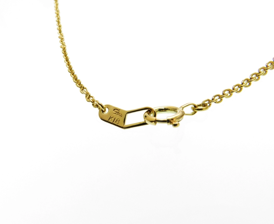 STRA JEWELRY　スタージュエリー　貴金属・宝石　K18イエローゴールド/プラチナ900　ダイヤモンド0.03ct　3.0g　2120000279959　【205】