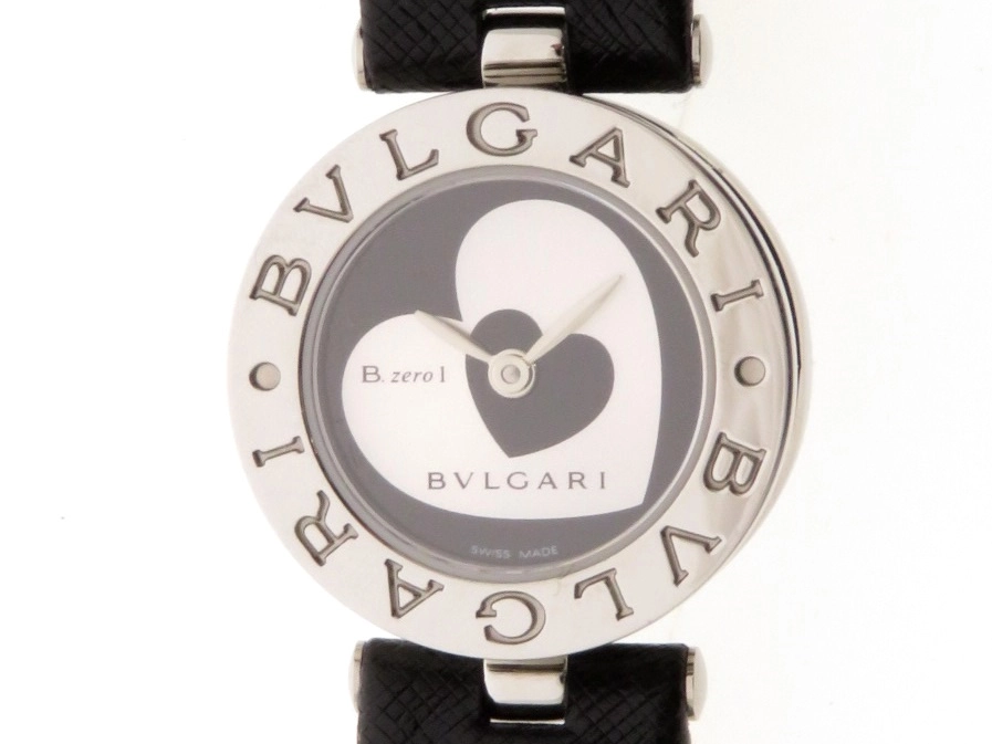 BVLGARI ブルガリ 時計 B-zero1 レディース時計 ブラック/シルバー文字