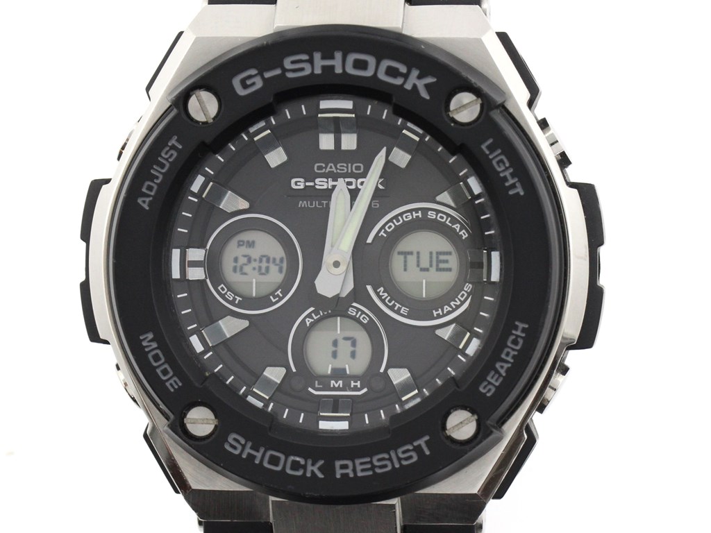 G-SHOCK G-STEEL Mid Size Series GST-W300-1AJF 樹脂