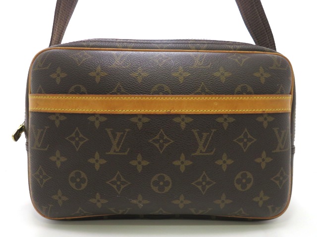 本物 ルイヴィトン LOUIS VUITTON LV リポーター PM モノグラム