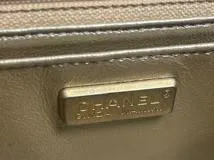 CHANEL シャネル ミニマトラッセ フクロウチャーム ナチュラル/GP金具 ラフィア素材 銀座並木通りリニューアル限定【472】KS