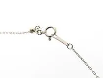 JEWELRY　ノンブランドジュエリー　貴金属・宝石　ネックレス　プラチナ950　ダイヤモンド0.15ct　1.8g　2141300432547　【205】