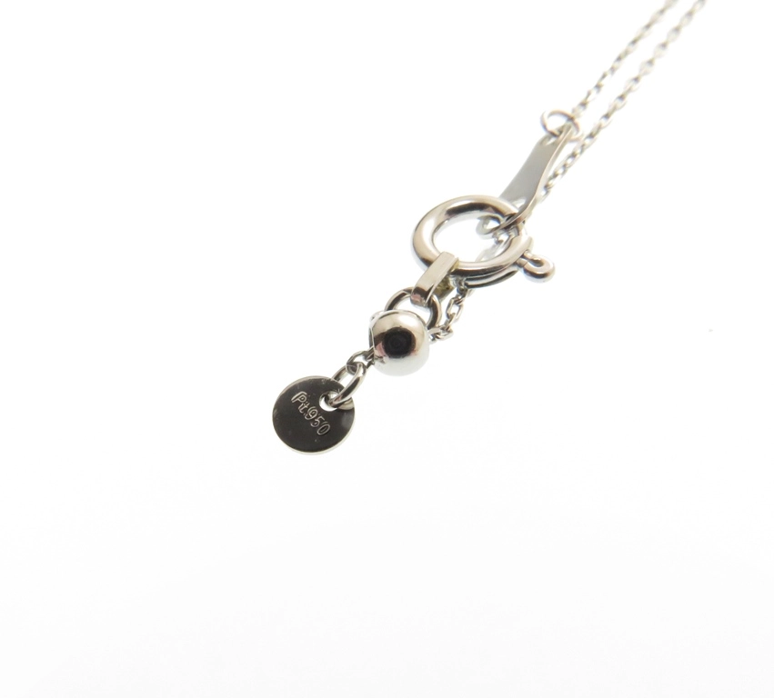 JEWELRY　ノンブランドジュエリー　貴金属・宝石　ネックレス　プラチナ950　ダイヤモンド0.15ct　1.8g　2141300432547　【205】