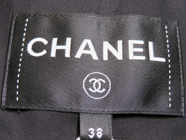 CHANEL シャネル ジャケット レディース 38 ブラック マルチカラー