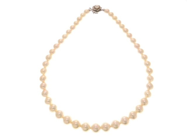 JEWELRY ノンブランド ジュエリー ネックレス 925 シルバー パール 54.0g【473】