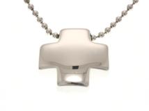 TIFFANY＆CO ティファニー ジュエリー ネックレス ローマンクロス ペンダント 925 シルバー 13.5g【473】