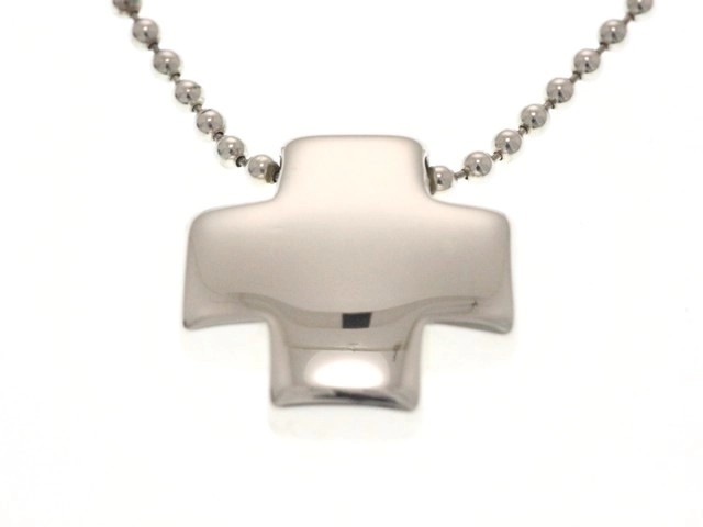 【美品】Tiffany&Co. ティファニー　ネックレス　ローマンクロス　925 TIFFANY＆CO ティファニー ジュエリー ネックレス ローマン