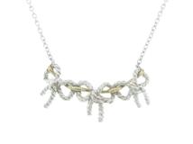 TIFFANY＆Co　ティファニー　トリプルツイストリボンNC/SV/PG/5.4g【431】2148103908637