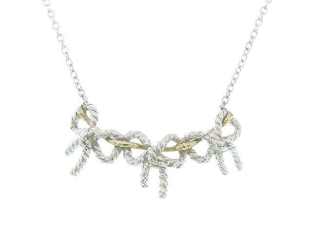 TIFFANY＆Co ティファニー トリプルツイストリボンNC/SV/PG/5.4g