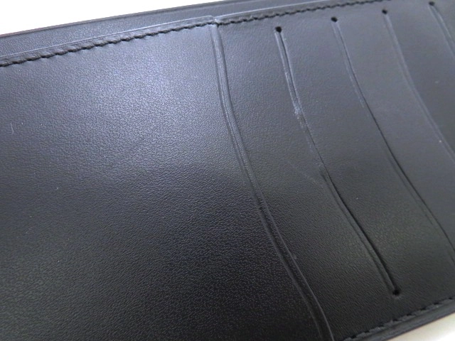 Berluti ベルルッティ 長財布 サンタル スクリットレザー ジップロングウォレット ブラック ヴェネチアレザー【473】