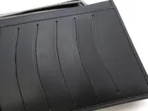 Berluti ベルルッティ 長財布 サンタル スクリットレザー ジップロングウォレット ブラック ヴェネチアレザー【473】