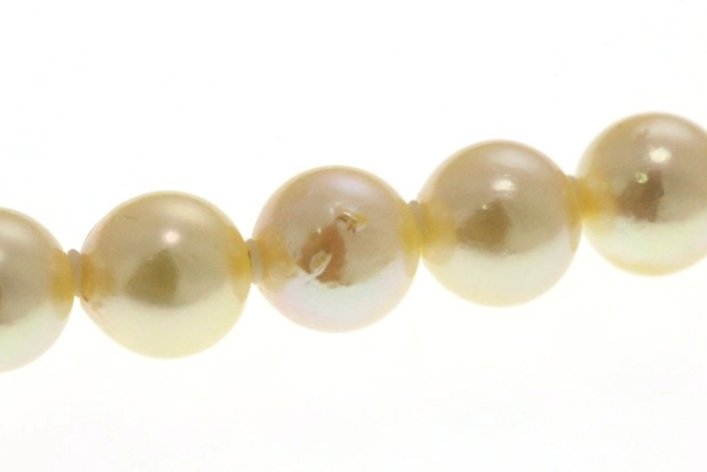 JEWELRY ノンブランド ジュエリー ネックレス 925 シルバー パール 31.5g【473】