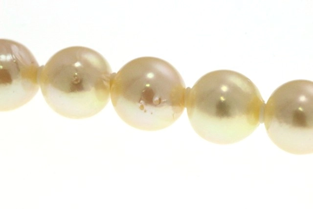 JEWELRY ノンブランド ジュエリー ネックレス 925 シルバー パール 31.5g【473】