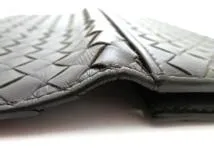 BOTTEGA VENETA ボッテガ・ヴェネタ イントレチャート 長札入れ ロングウォレット ブラウン カーフ【473】