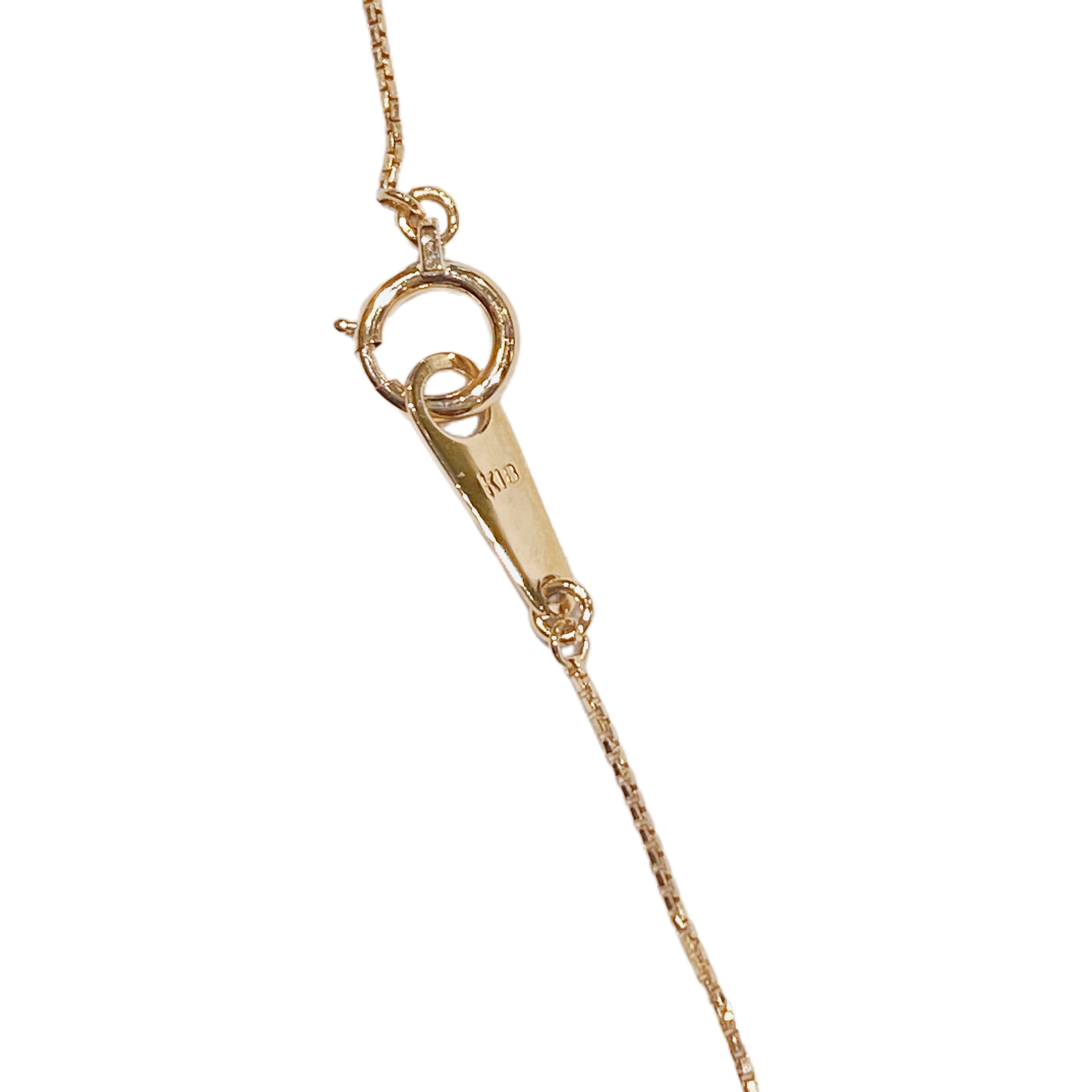 JEWELRY ノンブランドジュエリー ネックレス　K18　パール　真珠　P　2.2g　2120000299148【208】