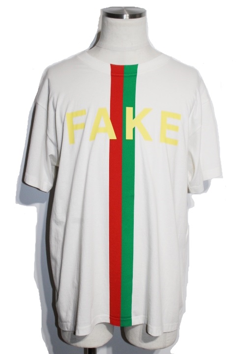 Gucci グッチ トップス 半袖tシャツ メンズxs アイボリー コットン xjcxx 0 の購入なら 質 の大黒屋 公式
