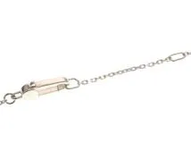 GUCCI グッチ アクセサリー スクエア ネックレス ペンダント シルバー 925 5.7g【473】